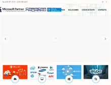 Tablet Screenshot of cabreranavarro.com